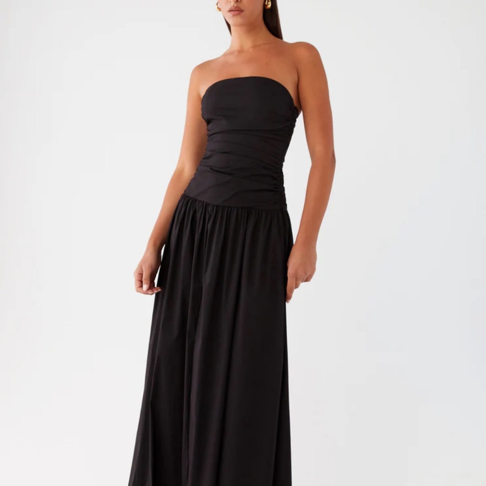Peppermayo Camel Maxi Dress